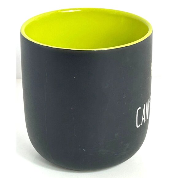 18 fl oz Ceramic Mug With Cactus Design "Cant Touch This" Green Interior - Picture 2 of 6